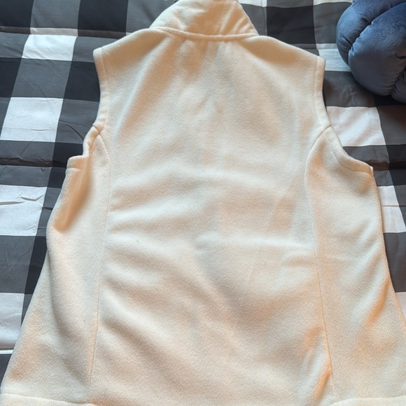 Cream velour vest - Picture 5 of 5